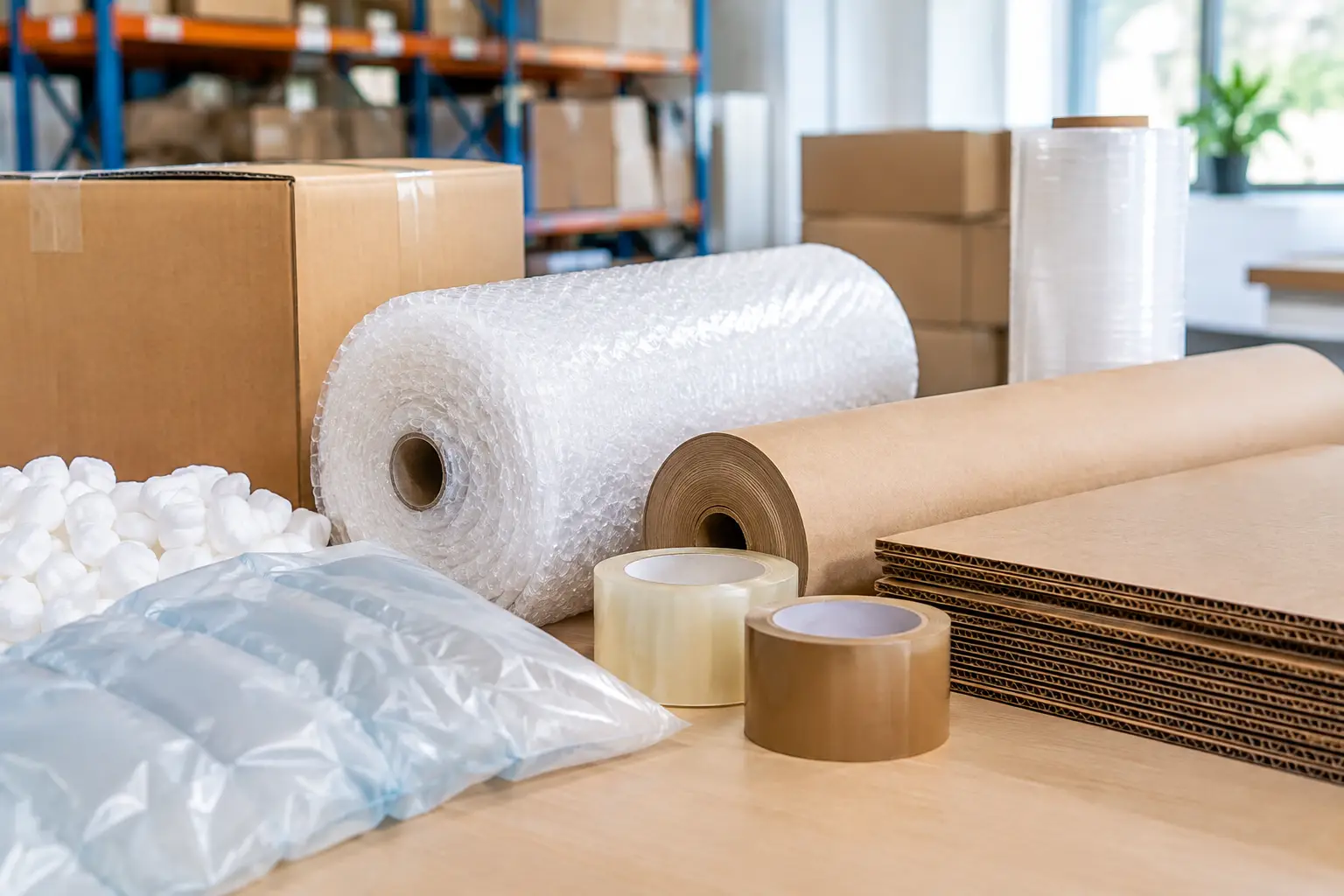 Cómo elegir materiales para embalaje industrial